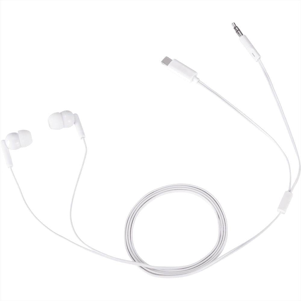 Wired Earbuds with Multi-Tips - 7743 Image 