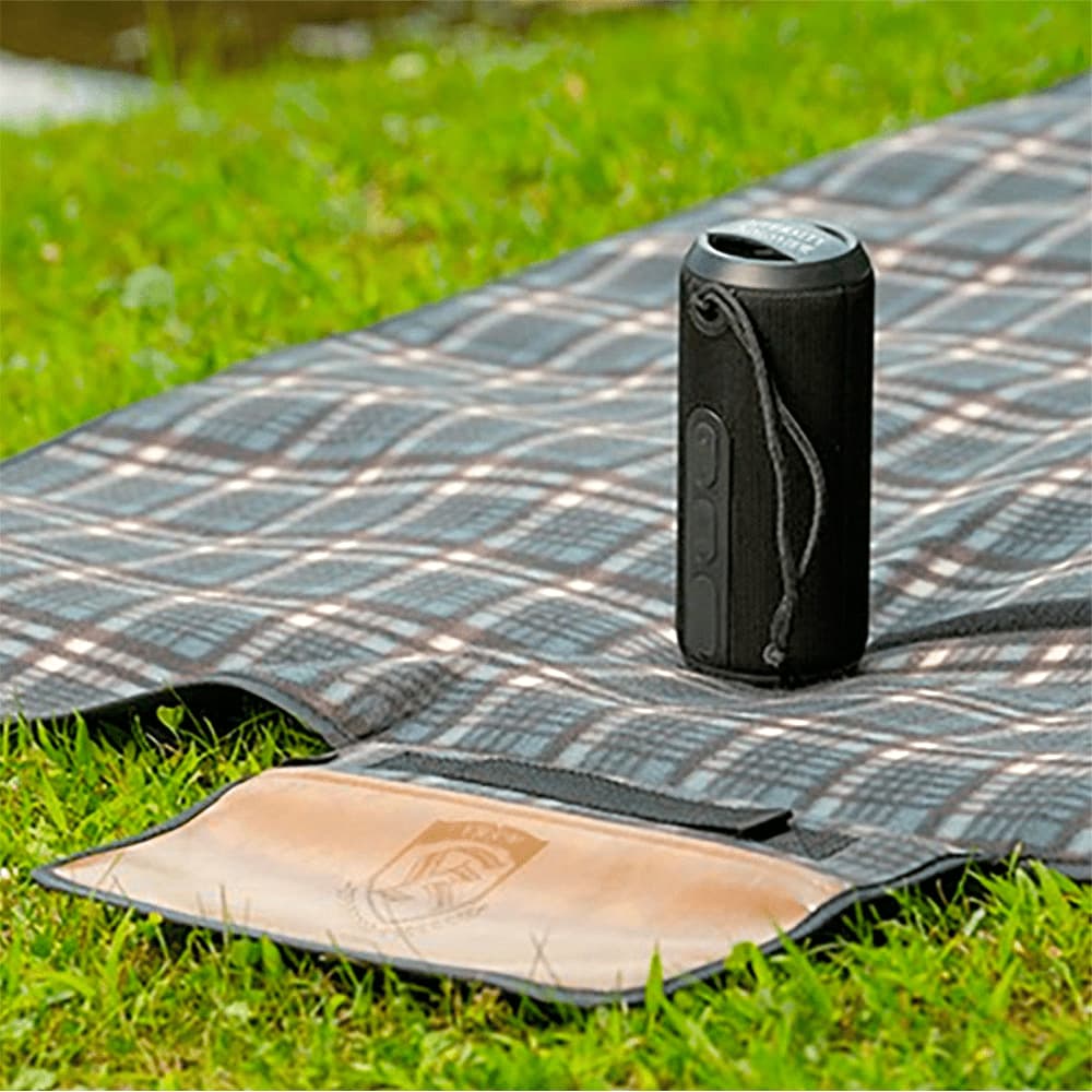 Rugged Fabric Waterproof Bluetooth Speaker - 7778 Image