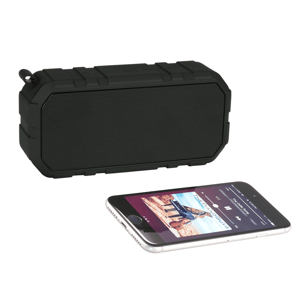 Brick Outdoor Waterproof Bluetooth Speaker - 7779 Image Black
