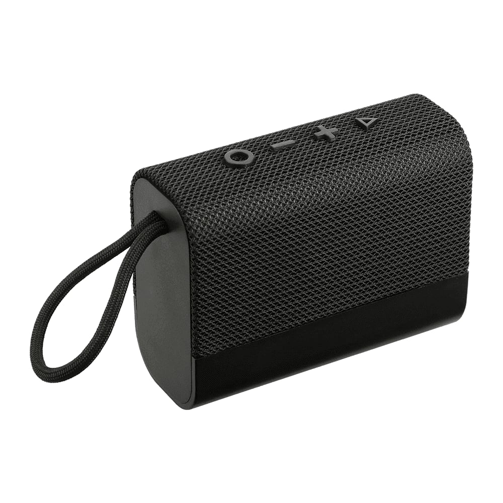 Fabric Banner Waterproof Bluetooth Speaker - 7781 Image Black