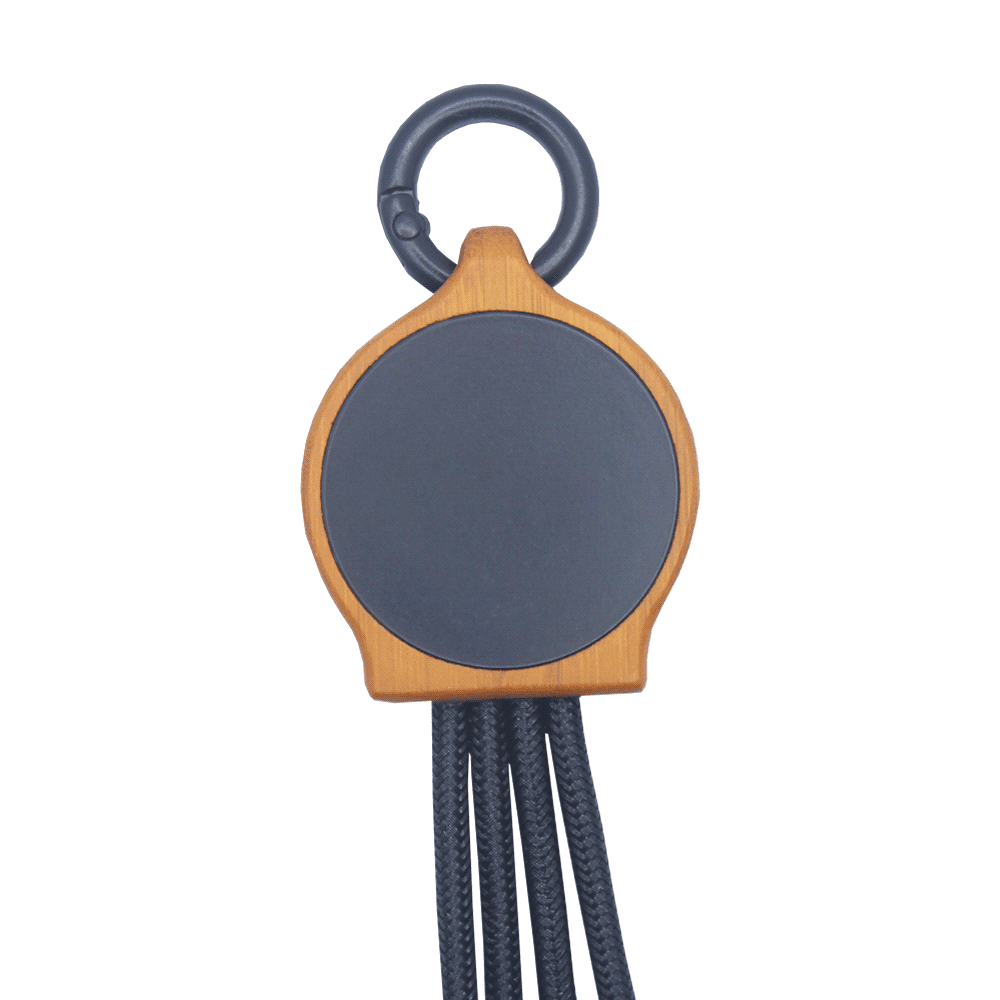 Bamboo Charging with RPET Cables - 7797 Image 