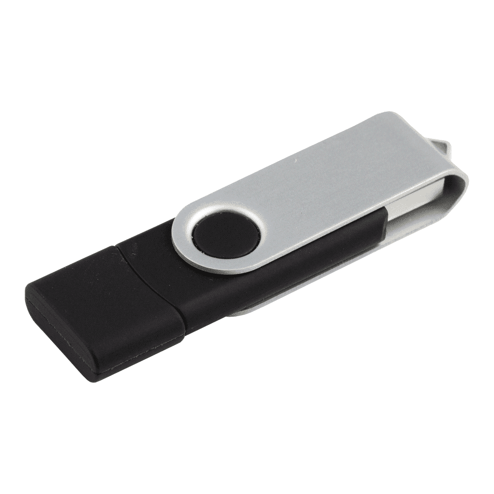 Rotate Dual USB - 8GB - Locally Stocked - 7861_8 Image Black