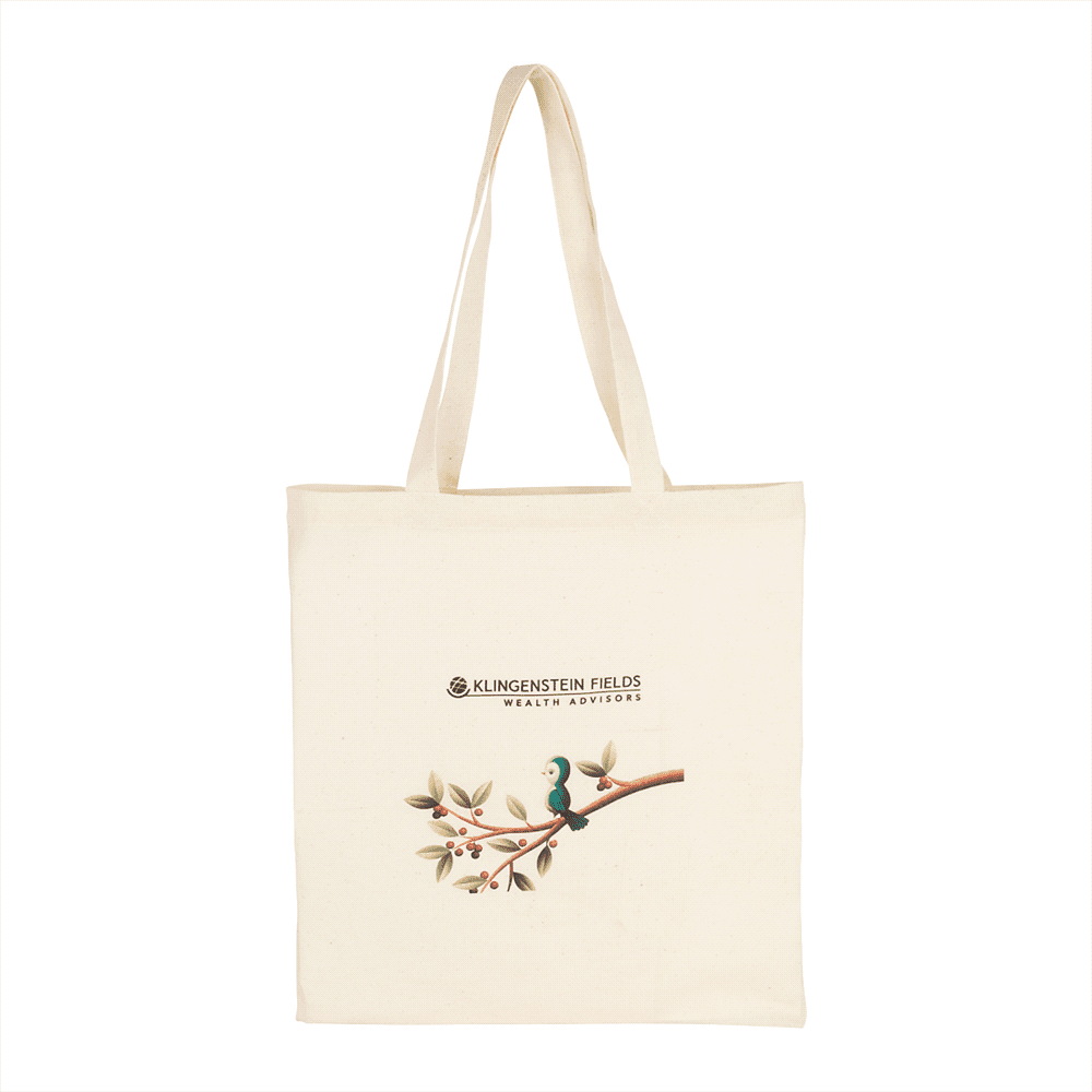 100% 4oz Cotton Canvas Convention Tote