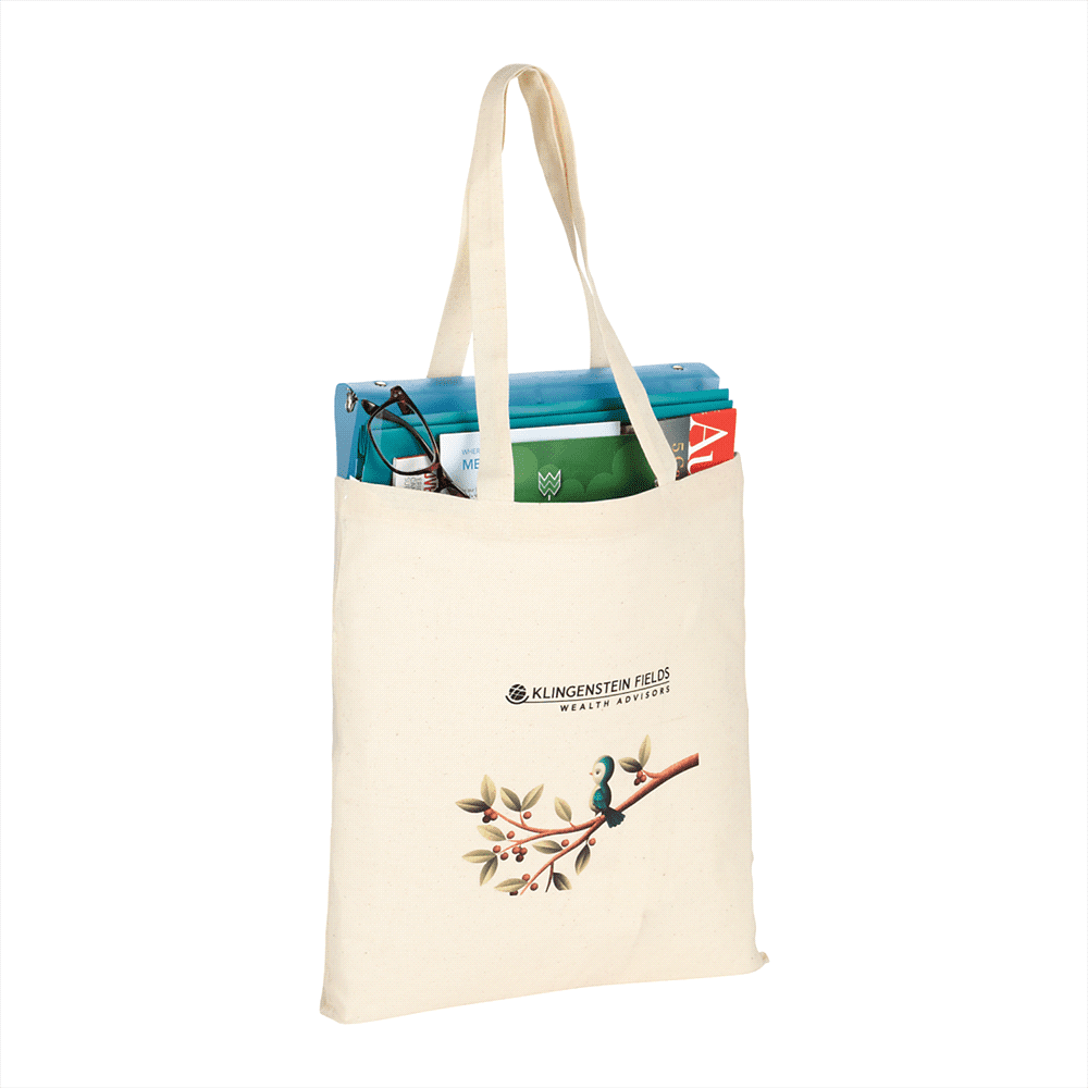 100% 4oz Cotton Canvas Convention Tote