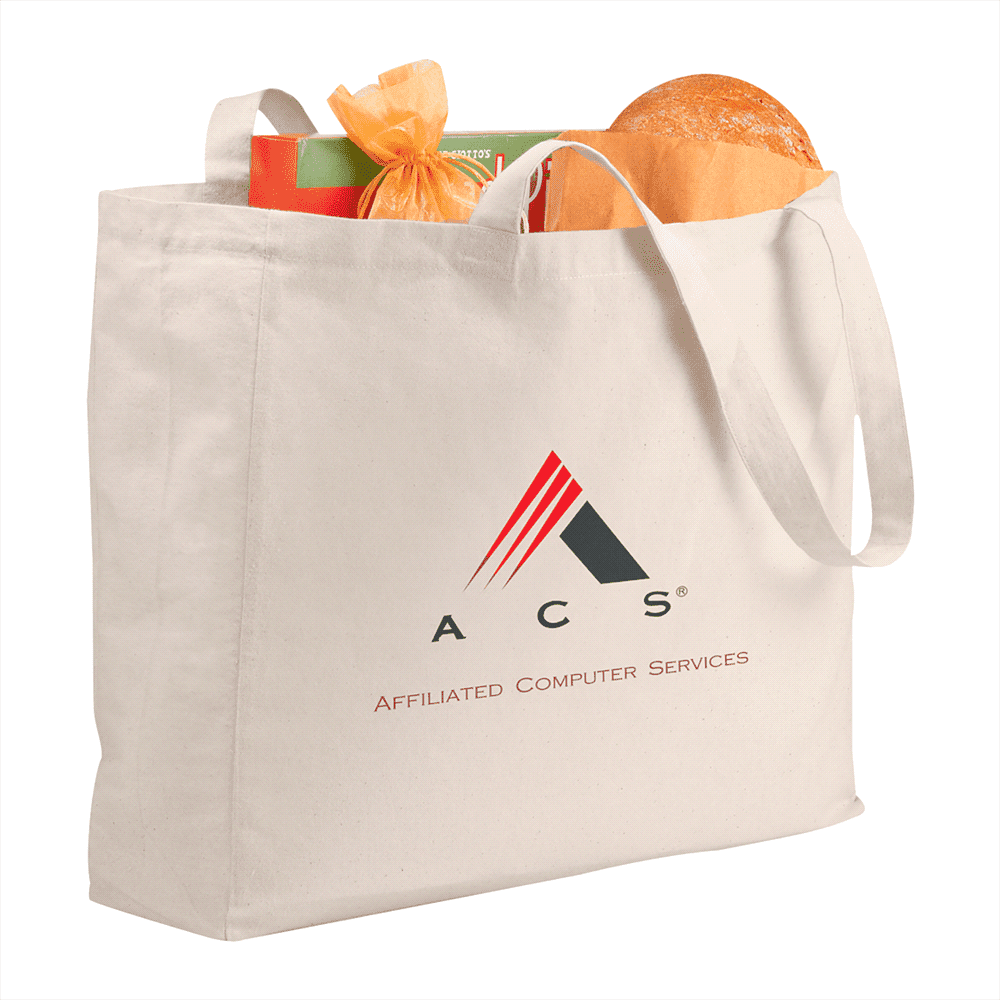 6oz Cotton Canvas All-Purpose Tote