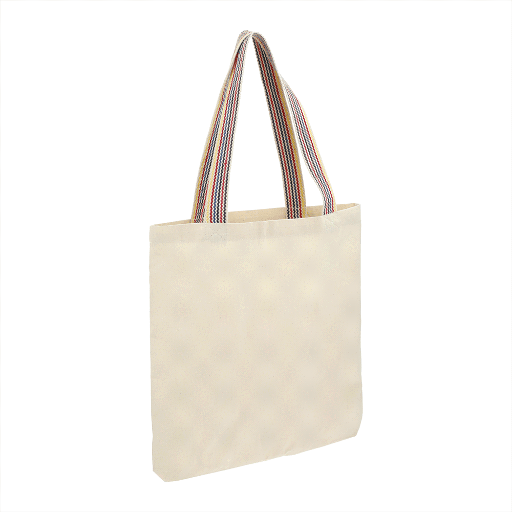 Rainbow Recycled 6oz Cotton Convention Tote
