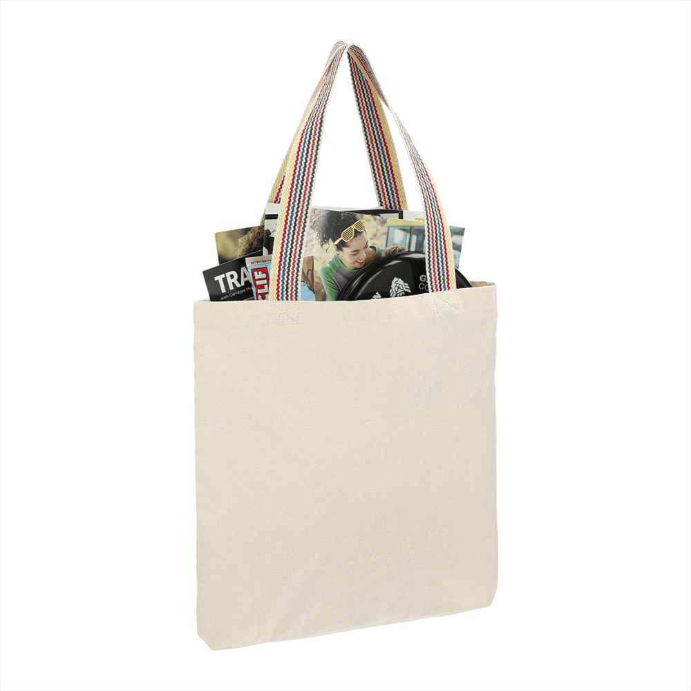Rainbow Recycled 6oz Cotton Convention Tote