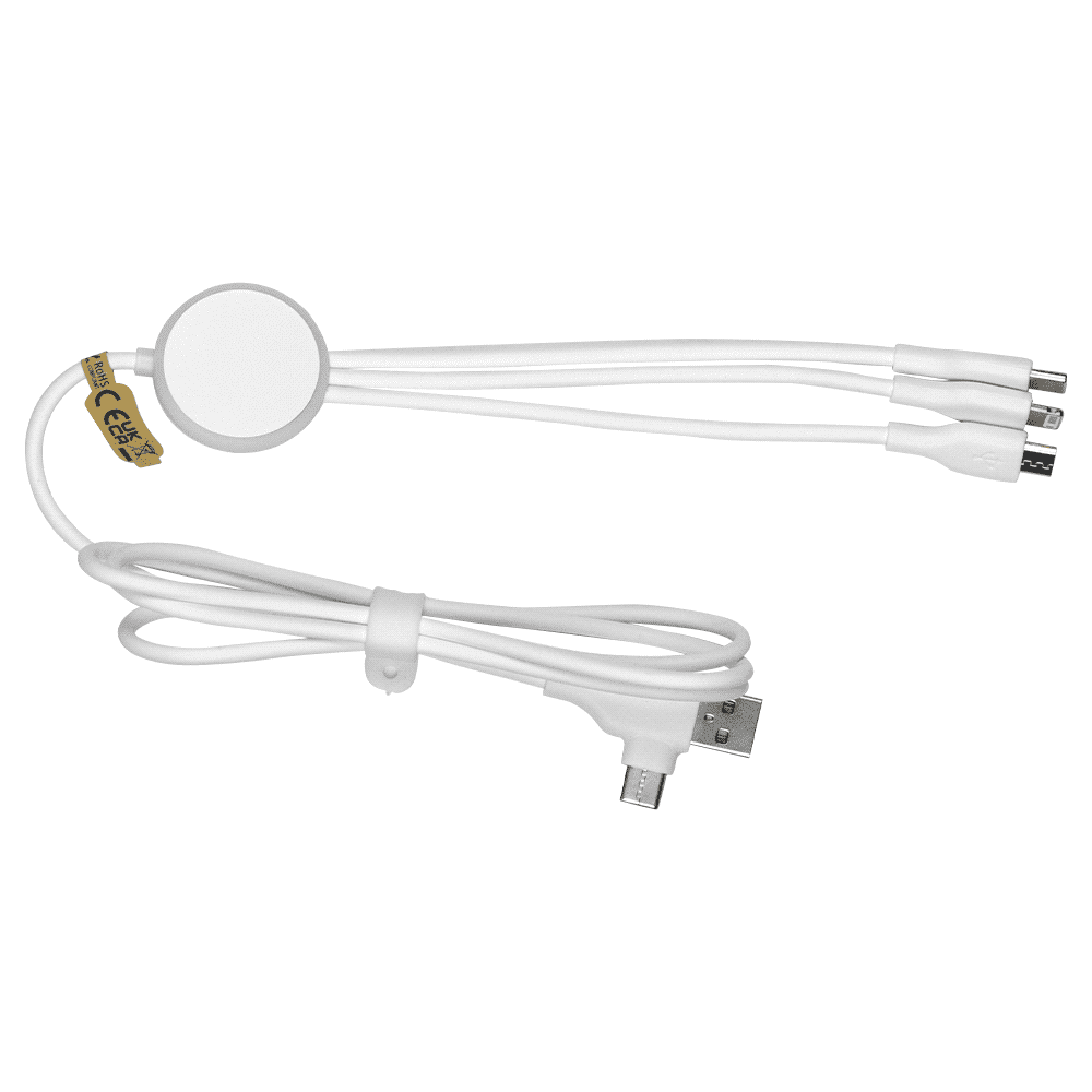 Alternative view of 120cm Recycled 6-In-1 Charging Cable