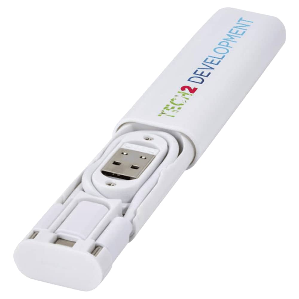 Alternative view of Whiz Recycled Plastic Modular Charging Cable