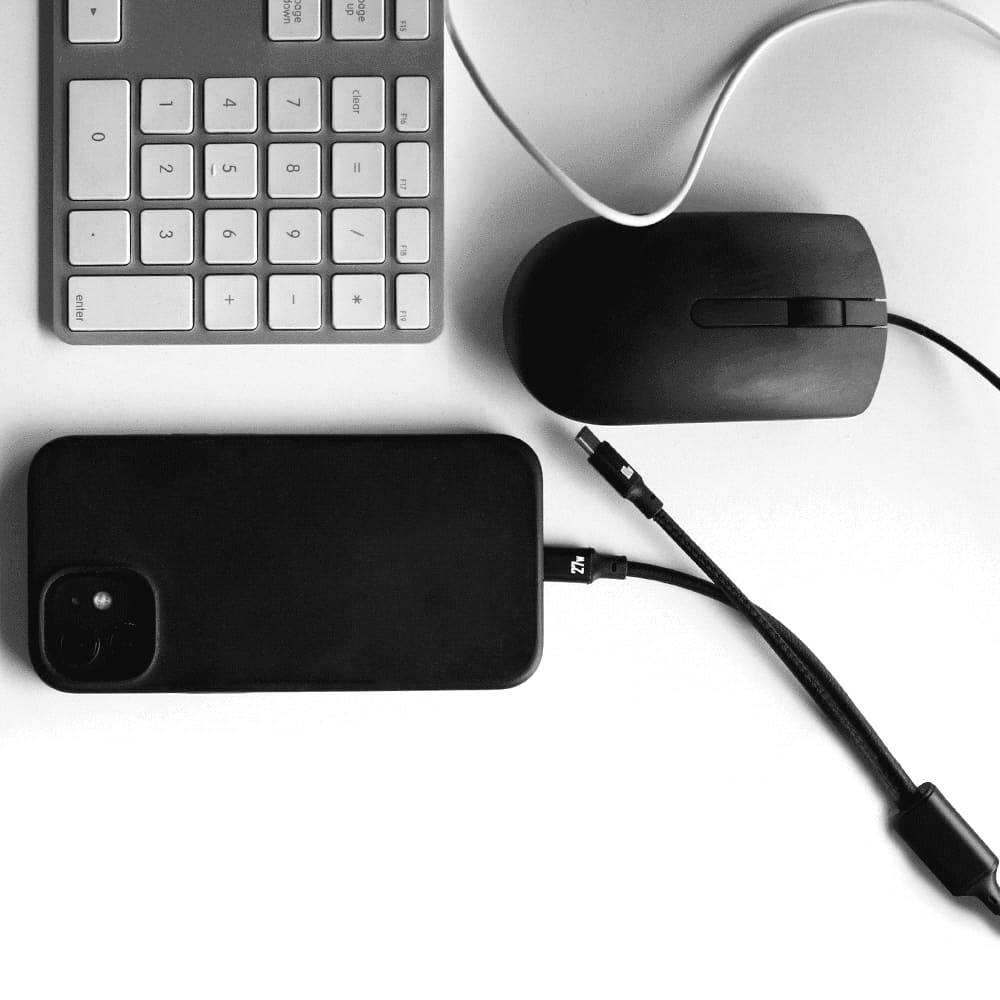 Alternative view of 120cm 4 in 1 Fast Charging Data Transfer Cable