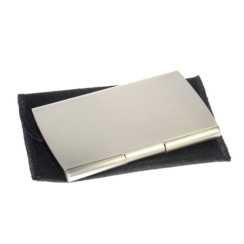 Pocket Business Card Holder - 8839 Image Silver