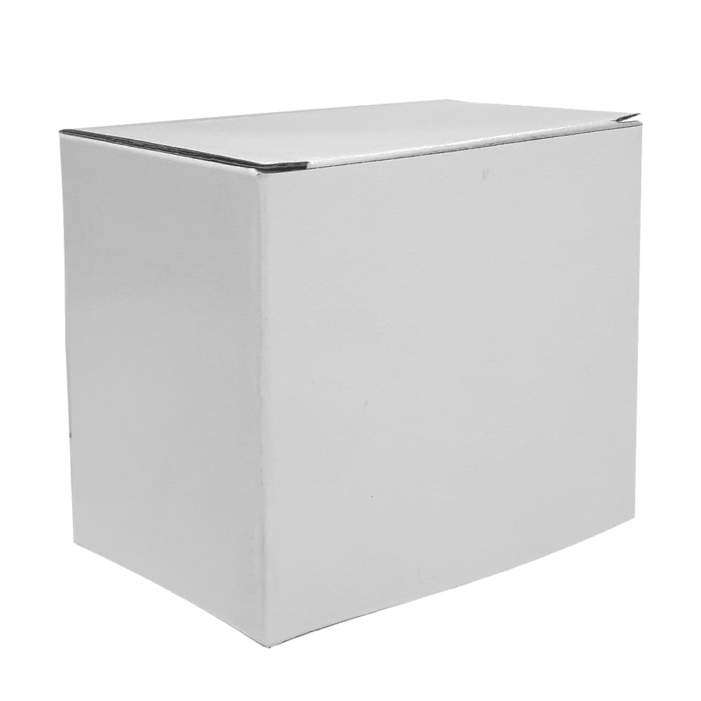 Single Cup Folded Box White 900531