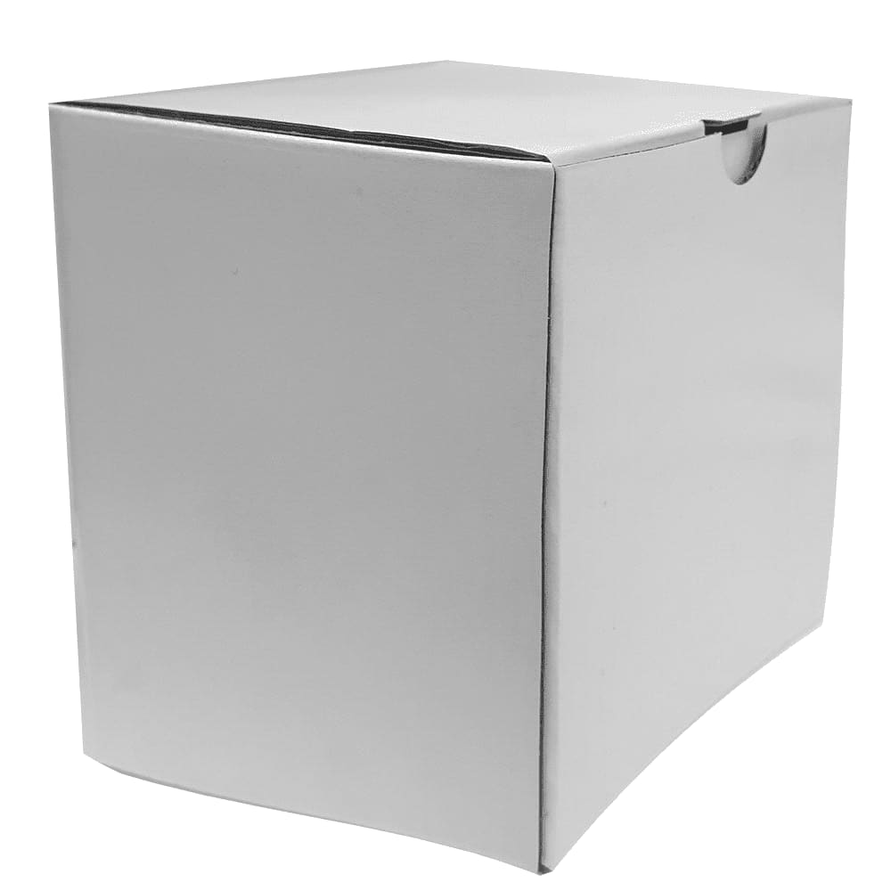 Single Cup Folded Box (Tall) White 900532 | 