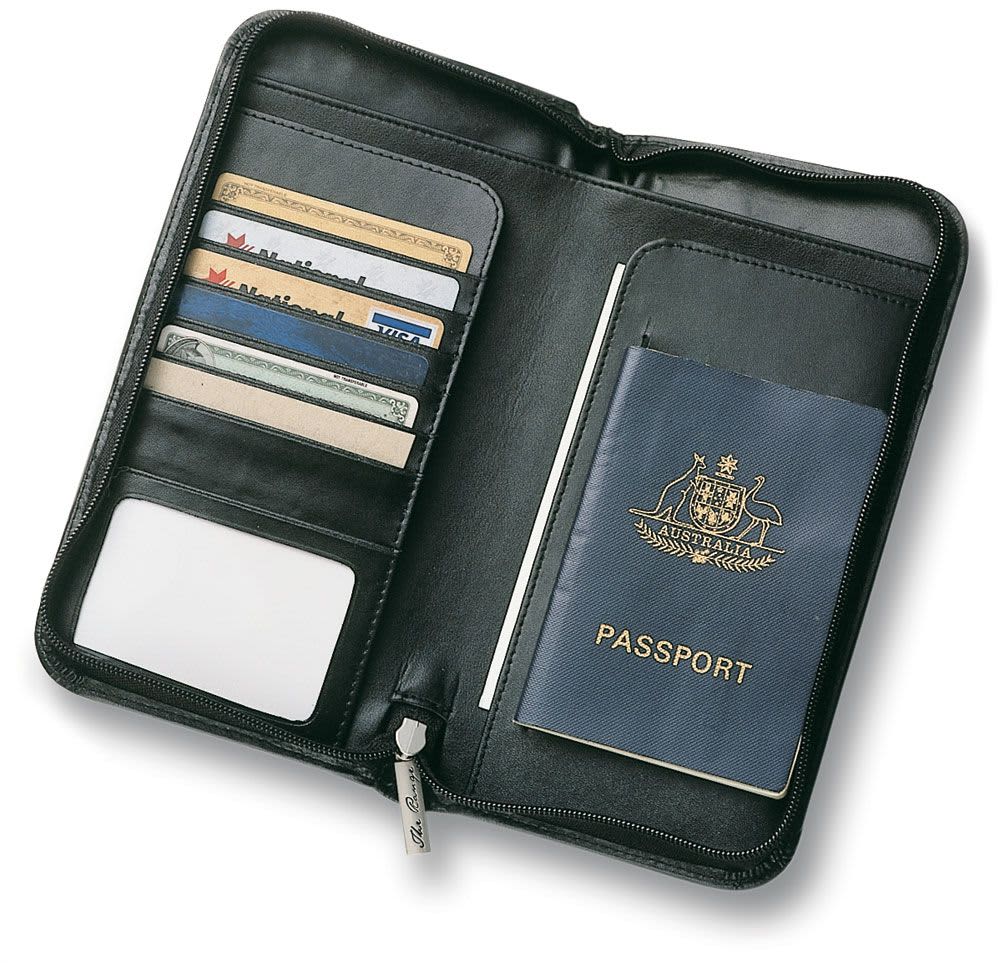 Leather Travel Wallet - image 2