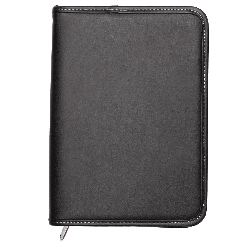 Alternative view of A5 Zippered Compendium
