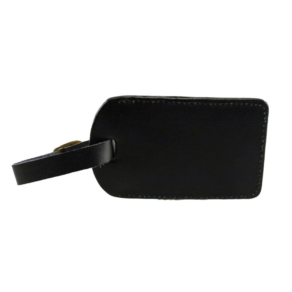 Covered Luggage Tag - 9082 Image Black