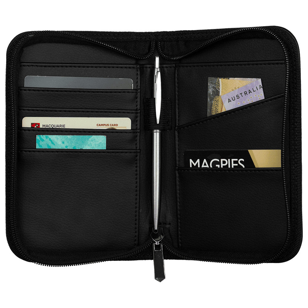 Recycled Travel Wallet w/ RFID blocking - image 2
