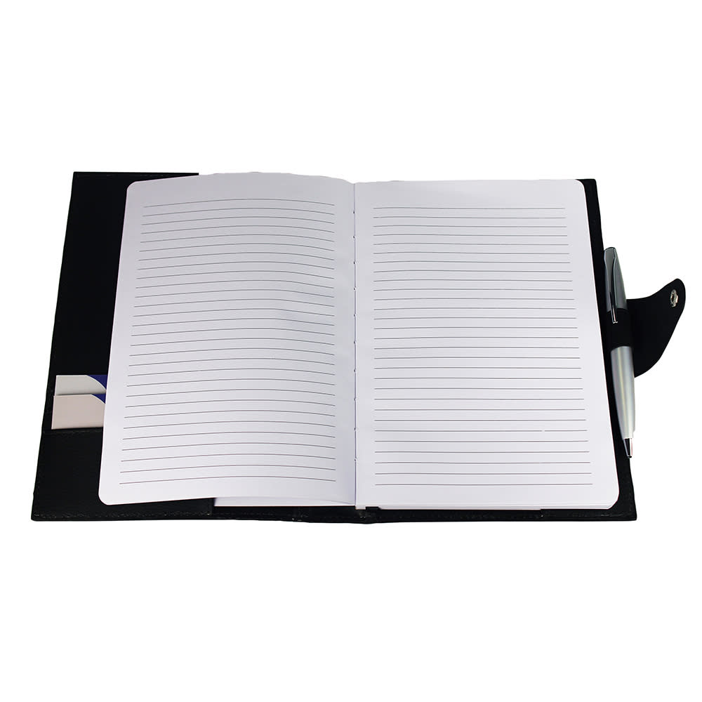 Brigadier A5 Refillable Leather Journal Padfolio