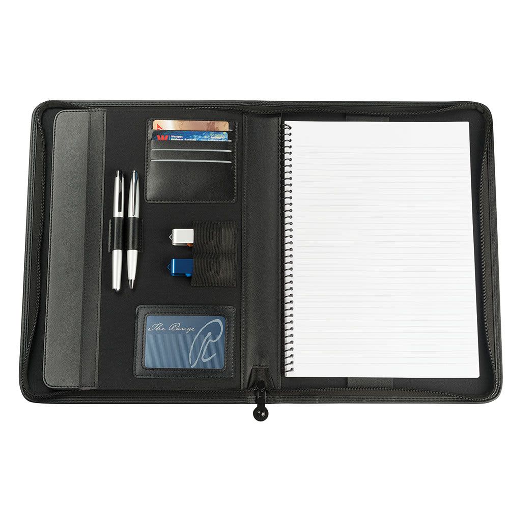 A4 Zippered Compendium 9204