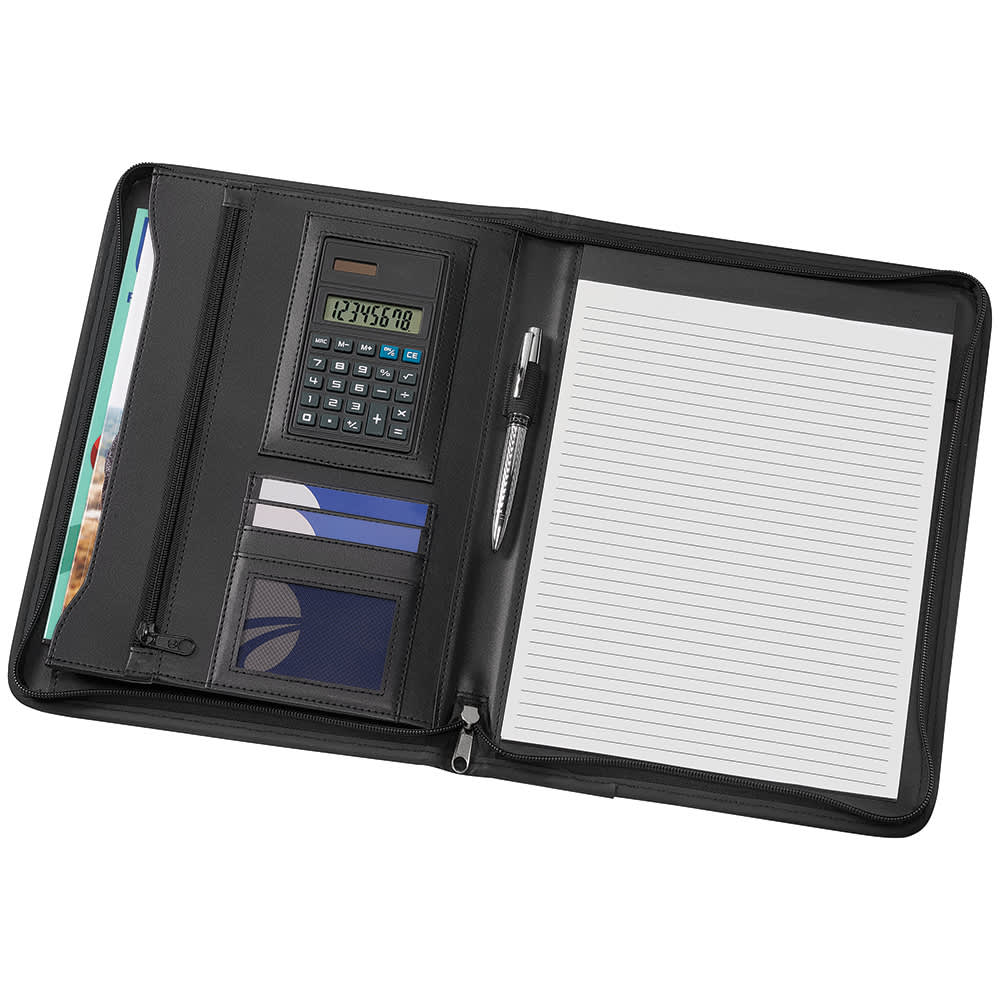 A4 Zippered Compendium