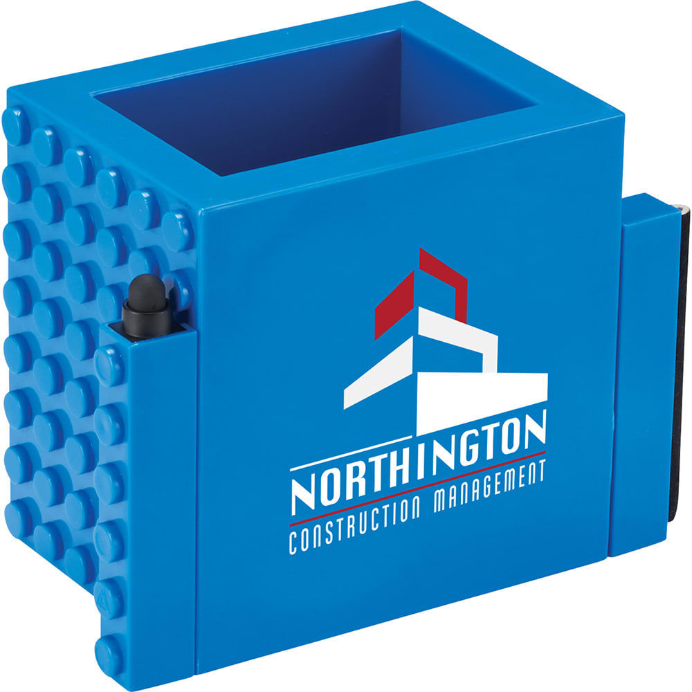Office Block 3 in 1 Pen Pot - A1010 Image 