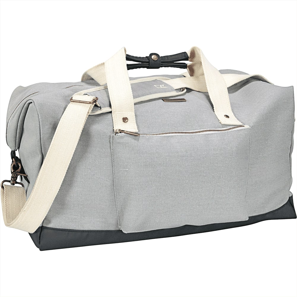 Cutter & Buck® 19" 49L Cotton Weekender Duffel - CB1014 Image Gray