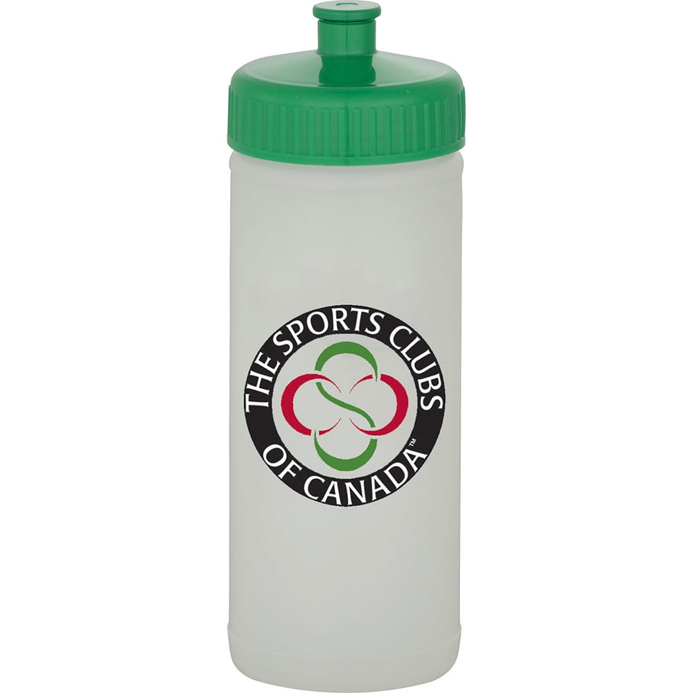 16-oz. Sports Bottle – Natural/White