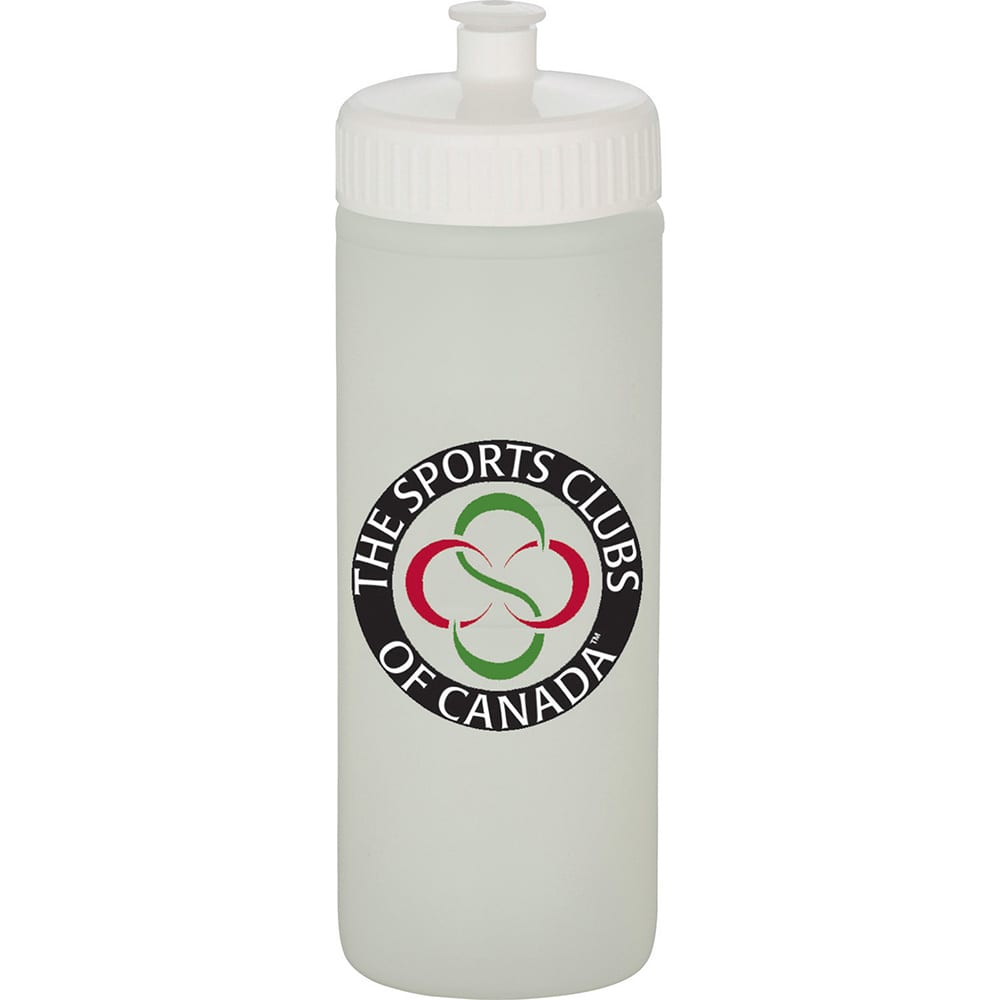 16-oz. Sports Bottle – Natural/White