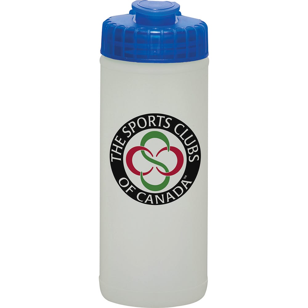 16-oz. Sports Bottle – Natural/White