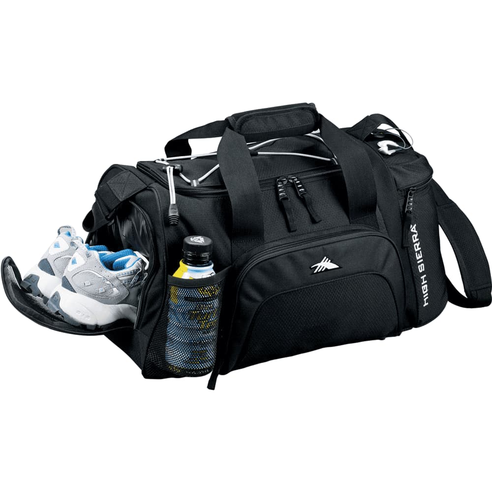 High Sierra® 22'' 37L Switch Blade Sport Duffel Bag - HS1007 Image Black