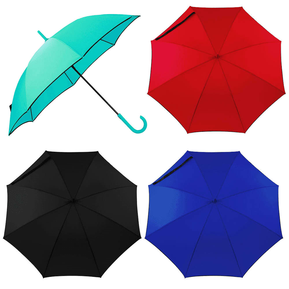 Auto Open Colourised Fashion Umbrella - image 3