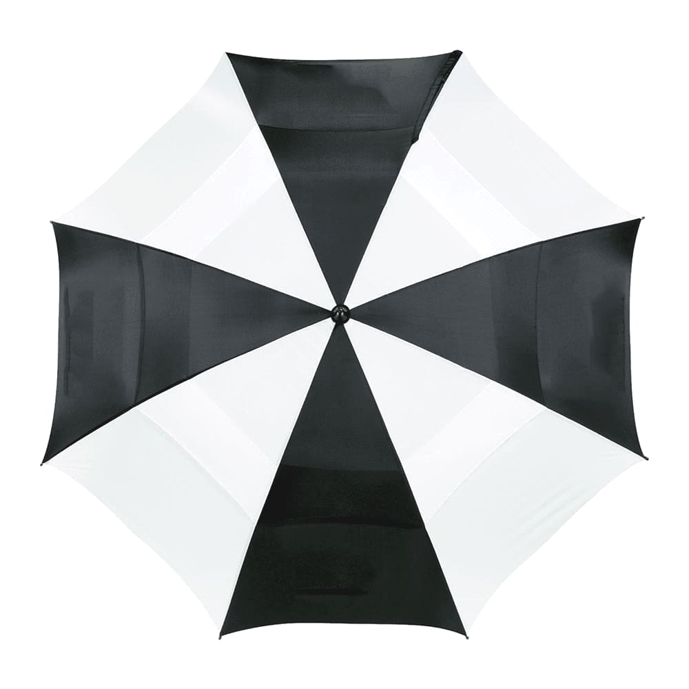 Course 62inch Vented Golf Umbrella - SB1010 Image Black & White