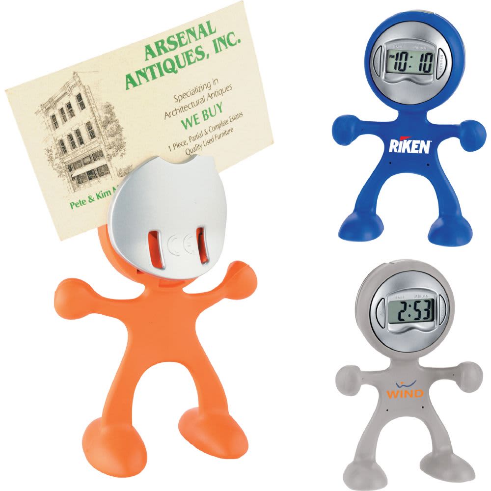 The Flex Man Digital Clock