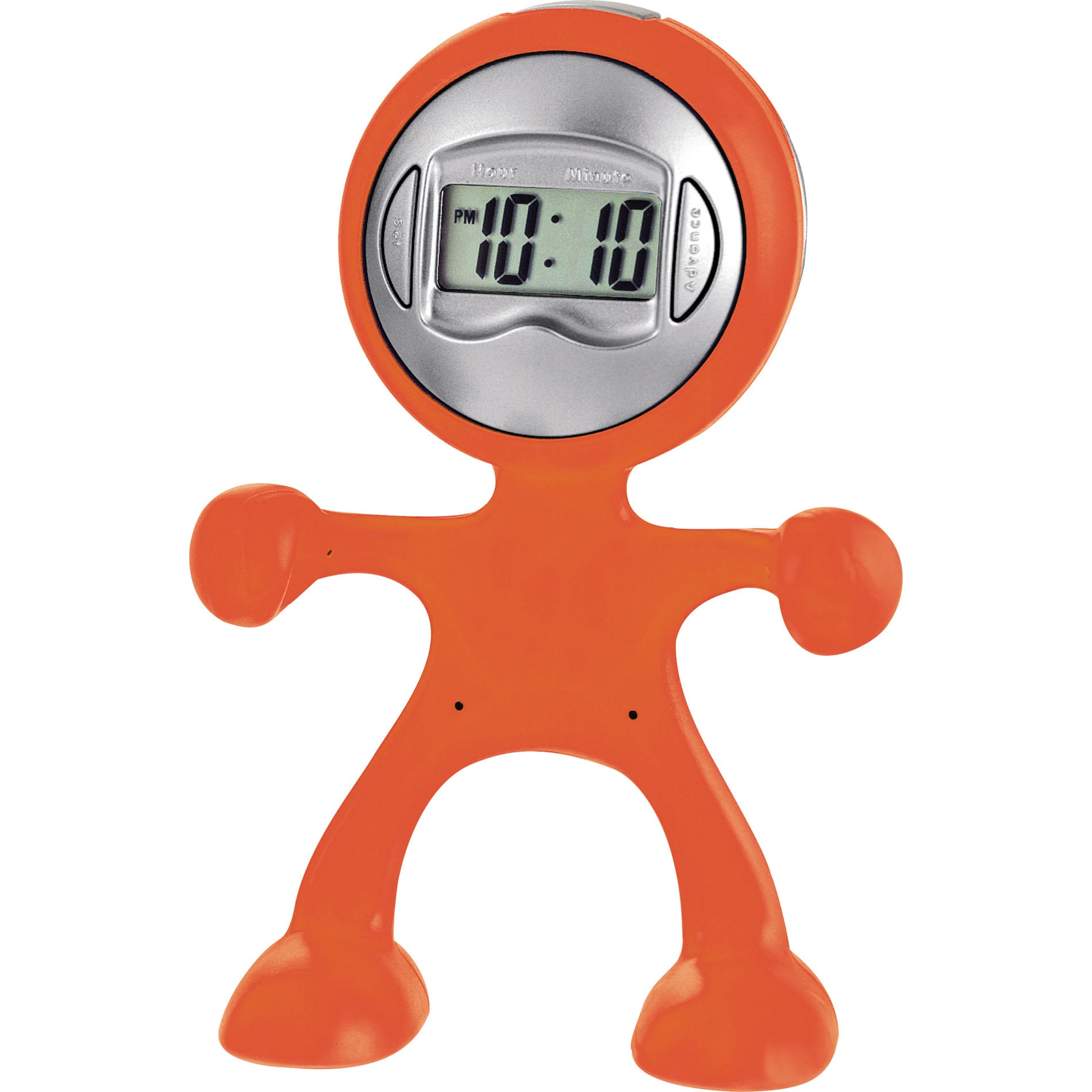 The Flex Man Digital Clock