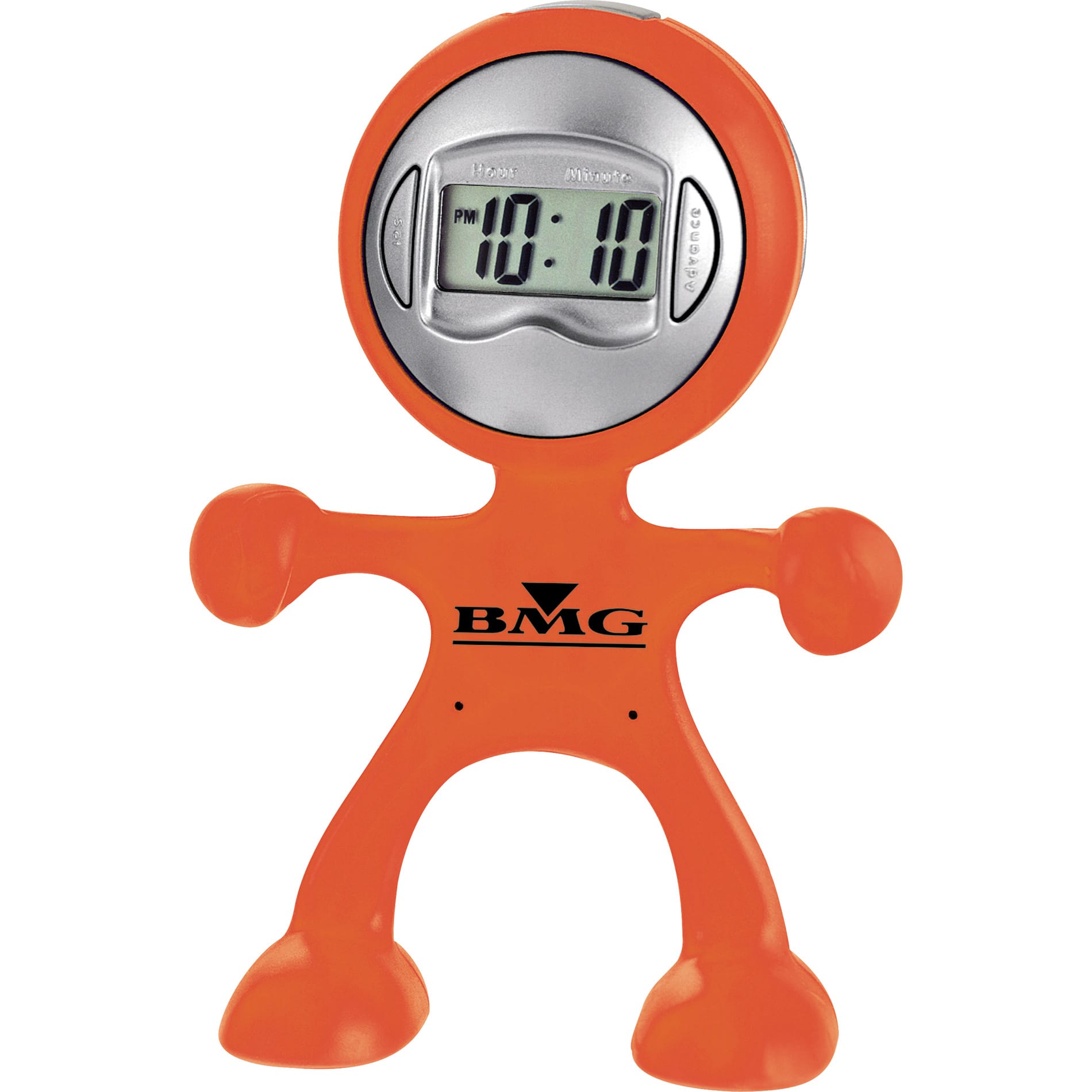 The Flex Man Digital Clock