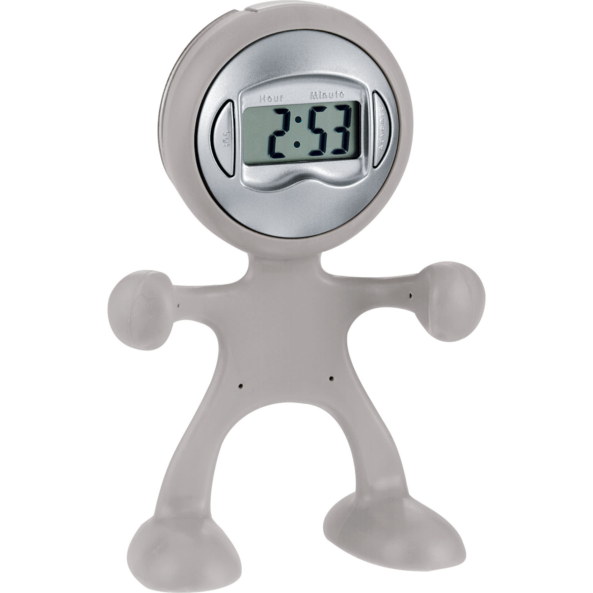 The Flex Man Digital Clock