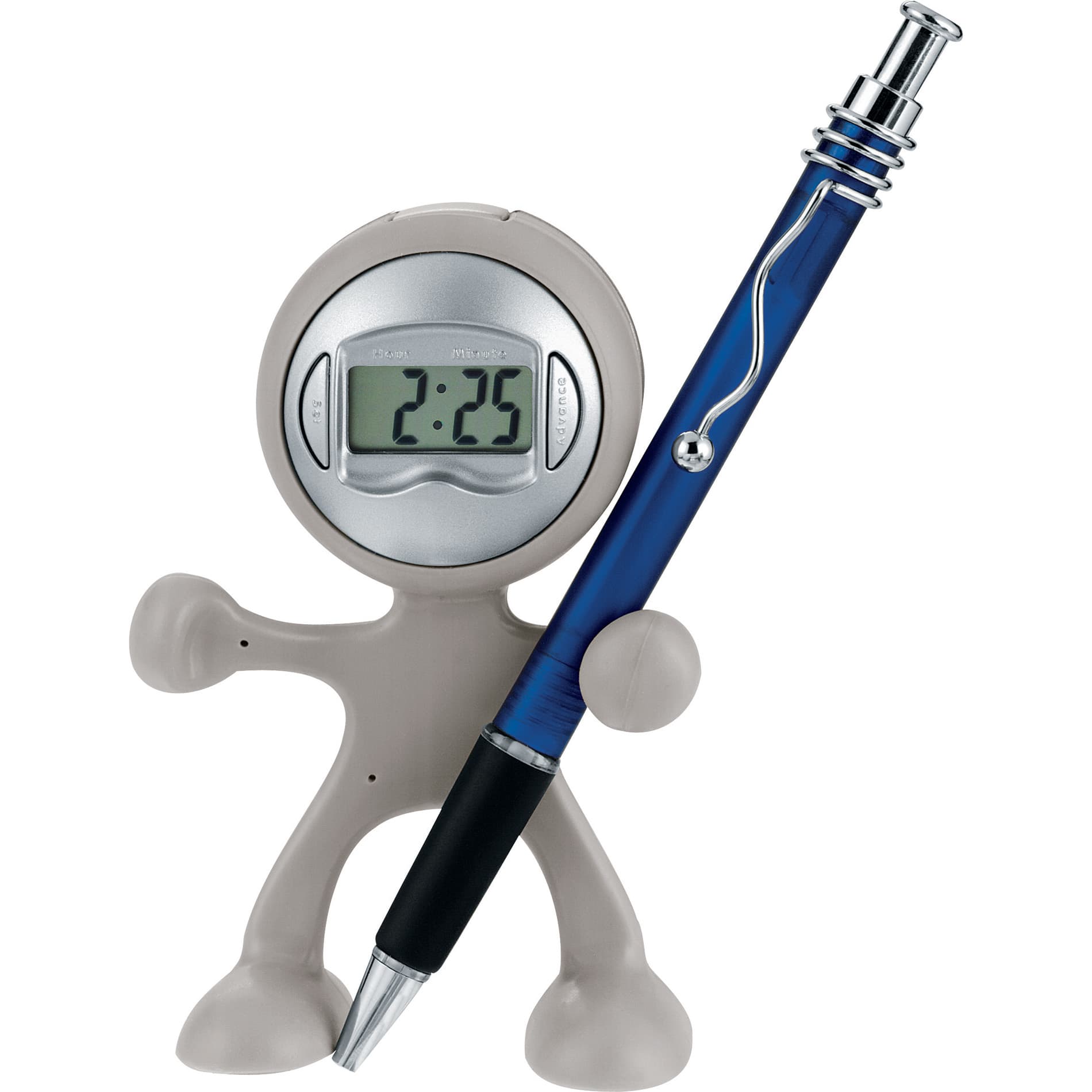 The Flex Man Digital Clock