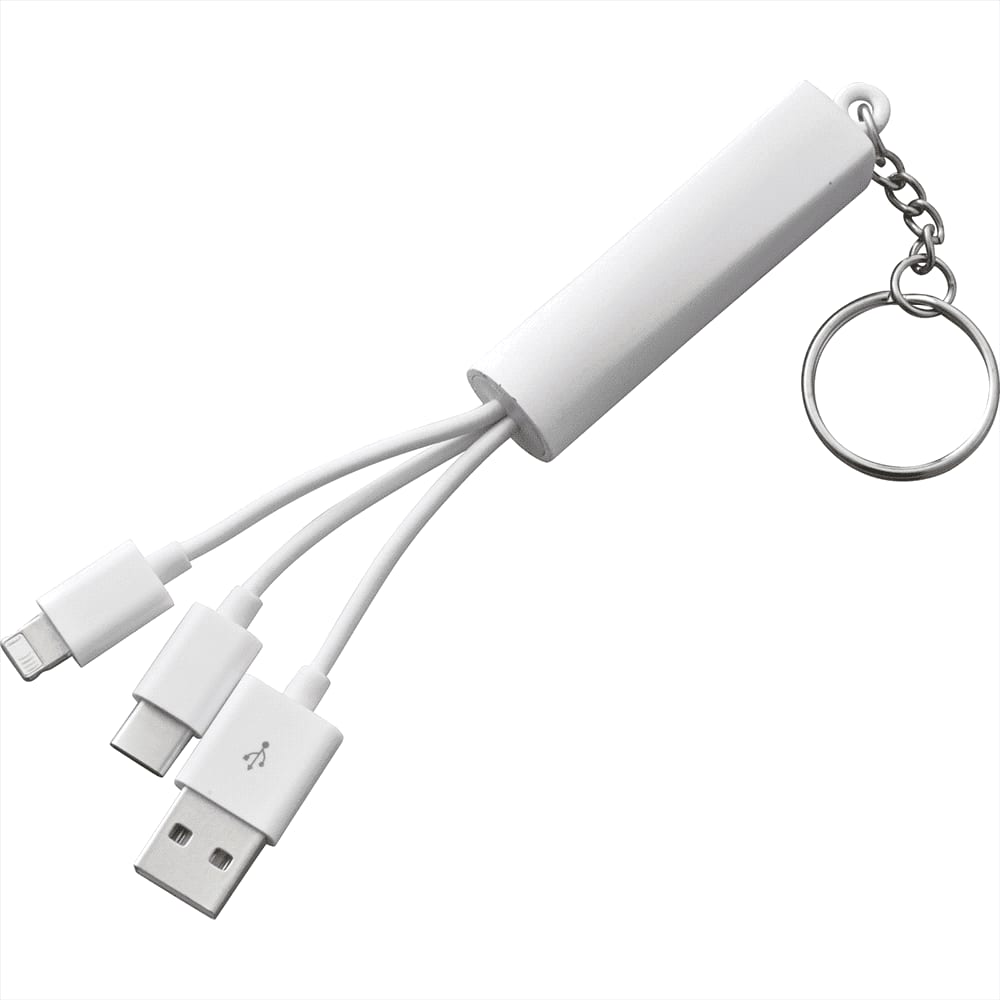 Alternative view of Route Light Up Logo 3-In-1 Cable