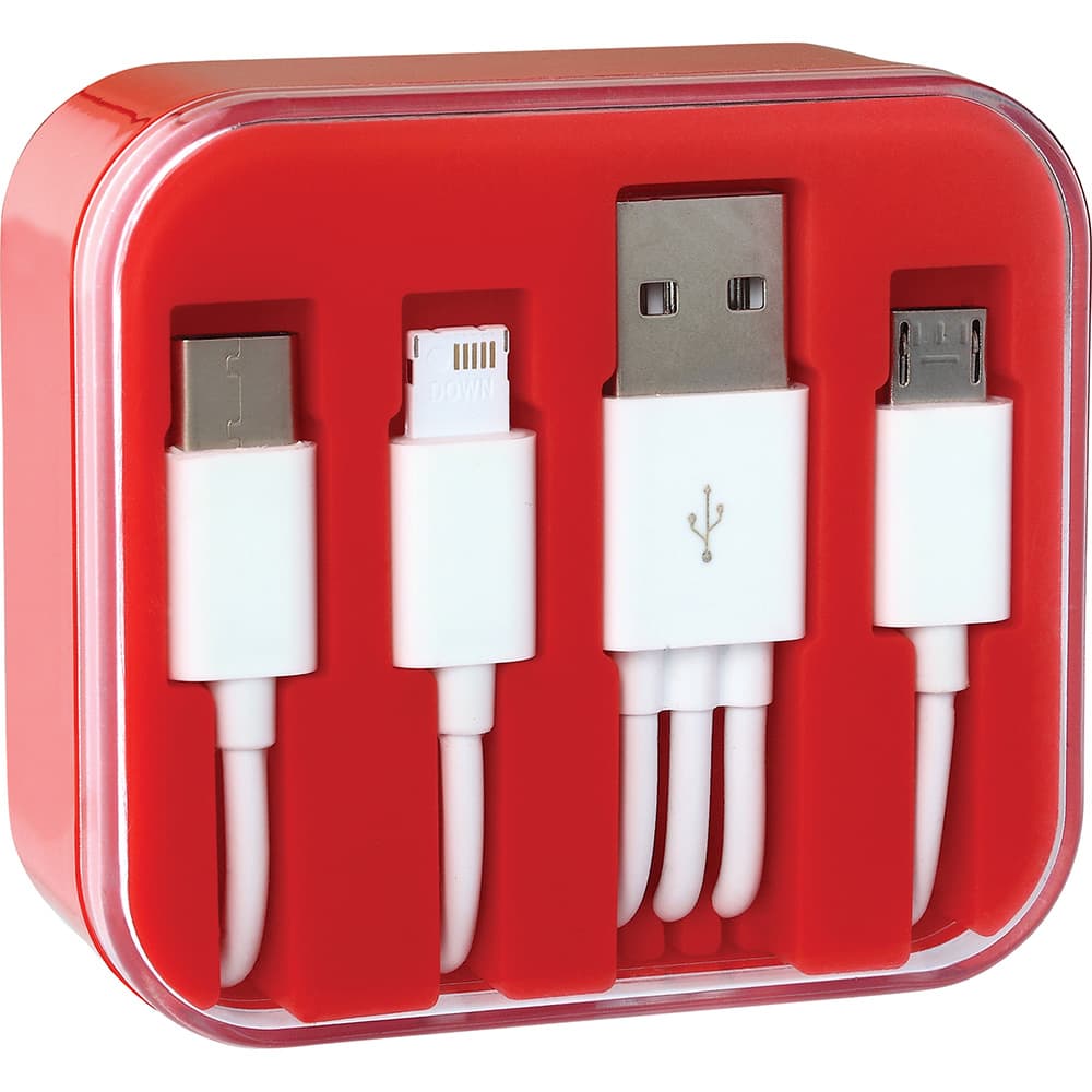 Tril 3-in-1 Charging Cable in Case
