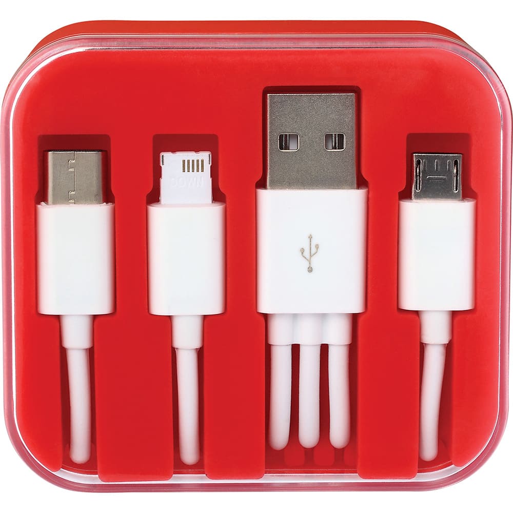 Tril 3-in-1 Charging Cable in Case