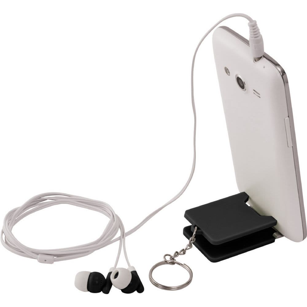 Spectra Earbuds & Mobile Phone Stand