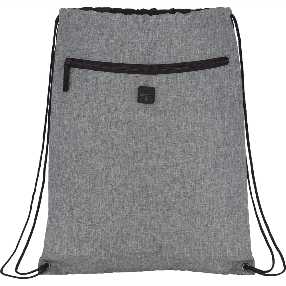 Graphite Drawstring Sportspack w/ Earbud