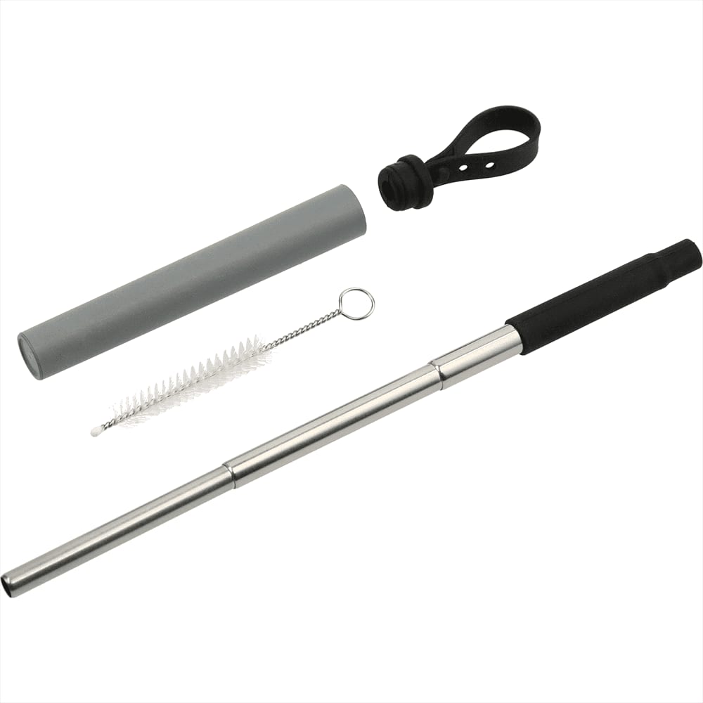 Reusable Stretchable SS Straw w/ EcoTube