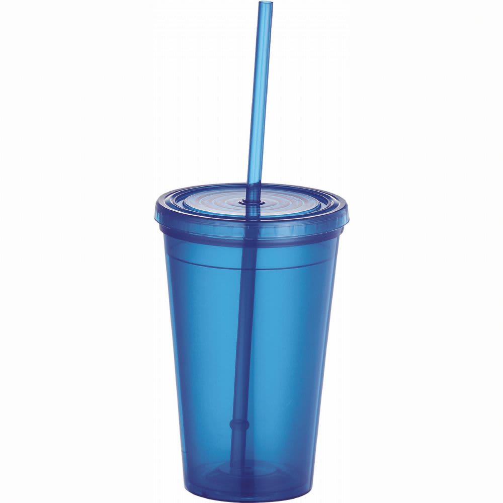 Iceberg 470ml Tumbler w/ Straw