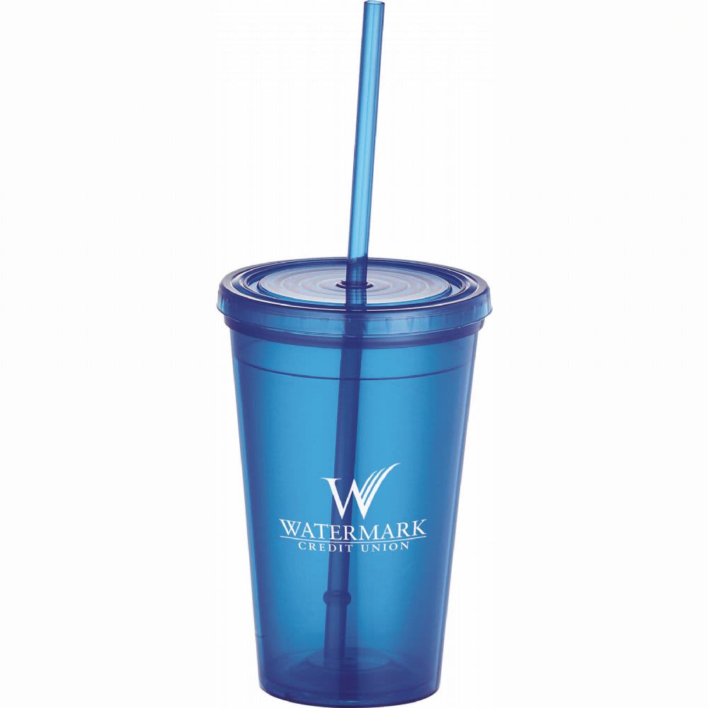 Iceberg 470ml Tumbler w/ Straw