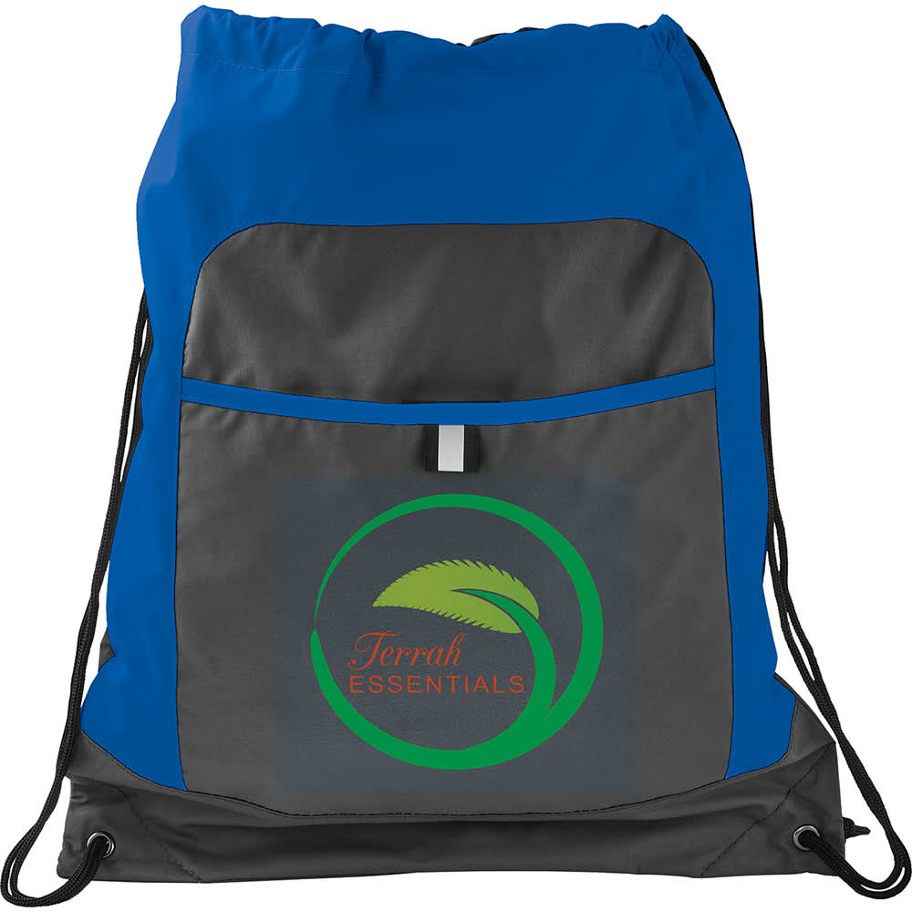 Gray Color Pop Drawstring Sportspack