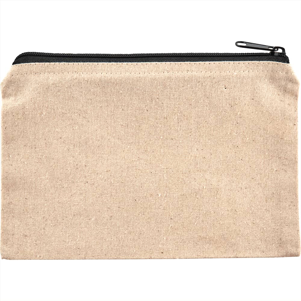 Cotton Travel Pouch - SM-9938 Image Natural
