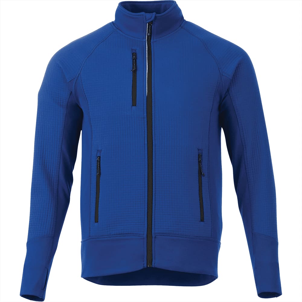 Panorama Hybrid Knit Jacket - Mens - TM18153 Image Metro Blue