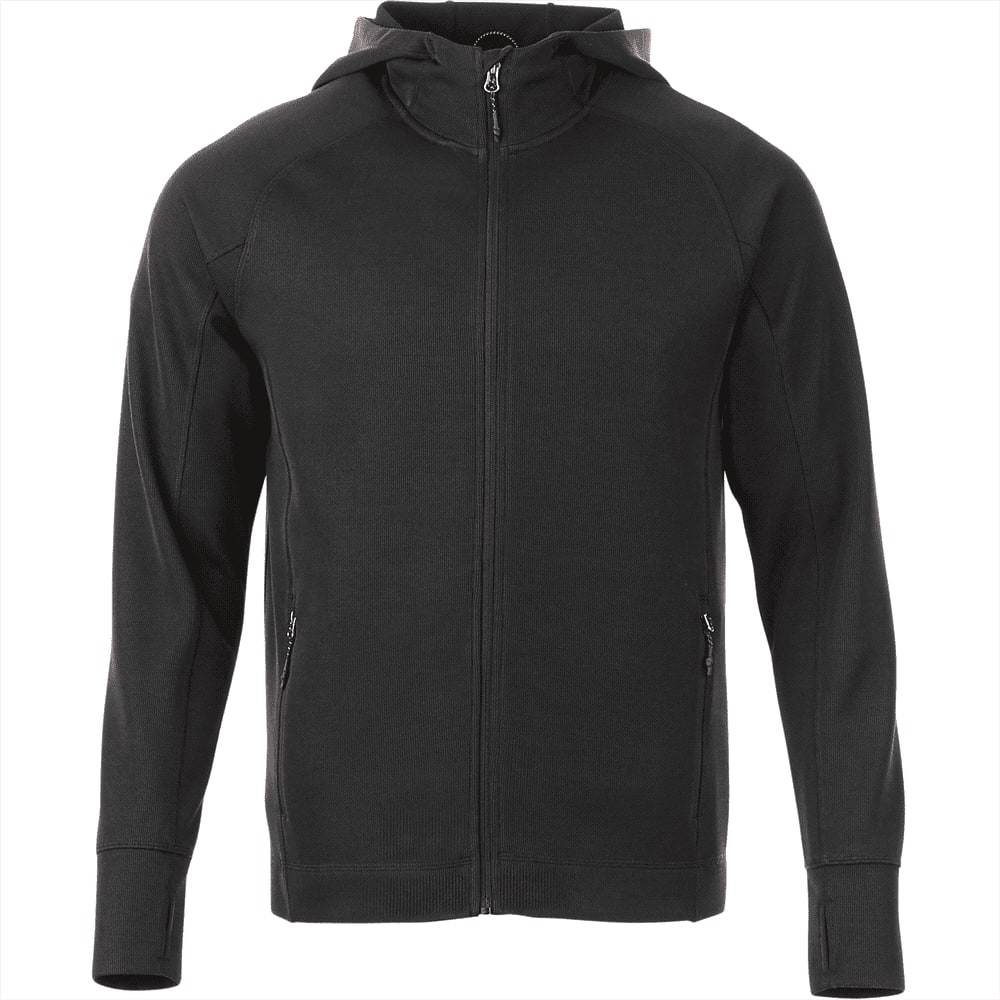 Odell Knit Zip Hoody - Mens - TM18210 Image Black