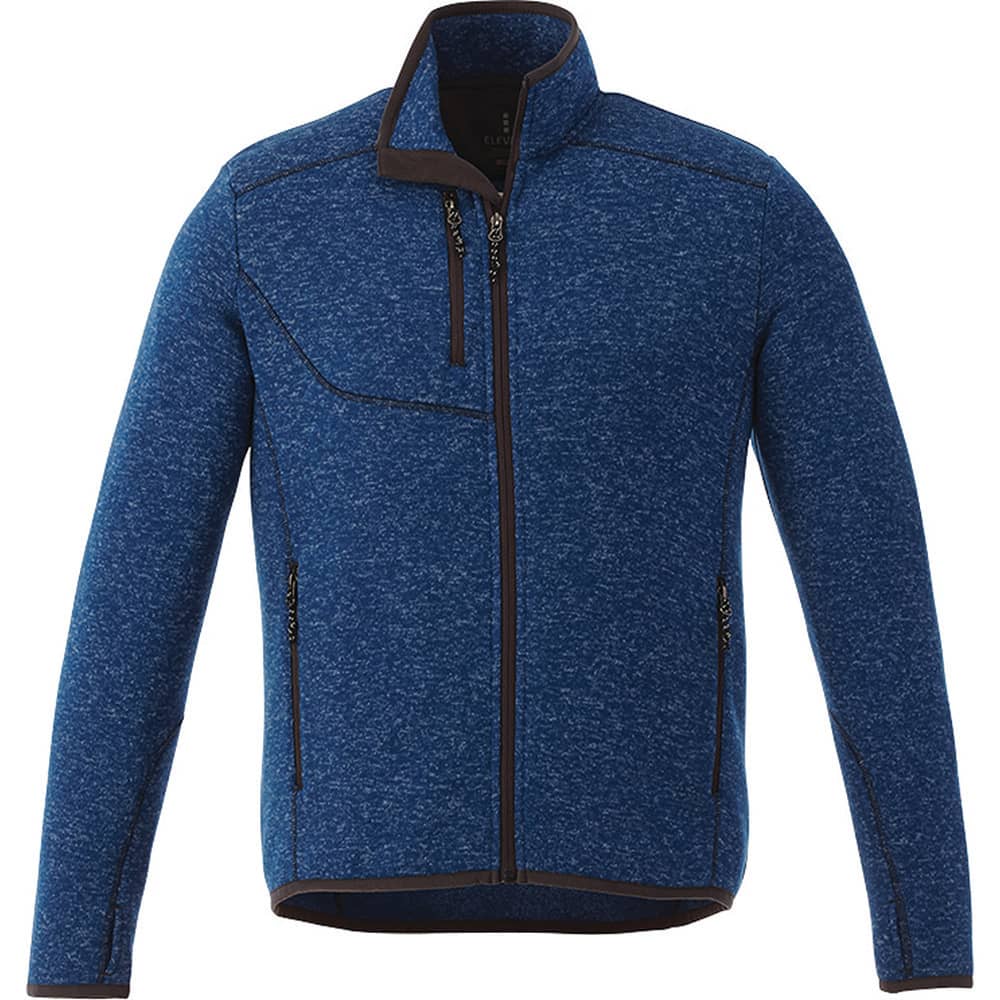 Tremblant Knit Jacket - Mens - TM18610 Image Metro Blue Heather